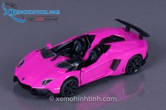 Xe Mô Hình Lamborghini Aventador J 1:32 Mz (Hồng)