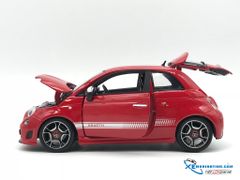 18-12078 MH BBURAGO NEW FIAT 500 ABARTH 1:18 (ĐỎ)