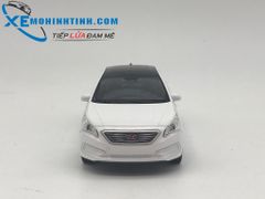 HỘP XE MÔ HÌNH WELLY HYUNDAI SONATA MỞ CỬA (TRẮNG)