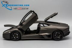 XE MÔ HÌNH LAMBORGHINI REVENTON 1:18 BBURAGO (XÁM)