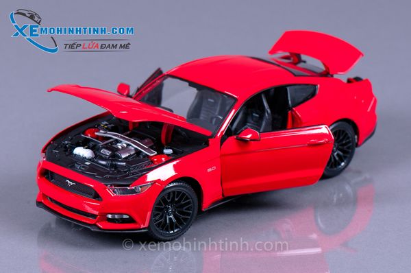 XE MÔ HÌNH FORD MUSTANG 2015 1:18 MAISTO (ĐỎ)