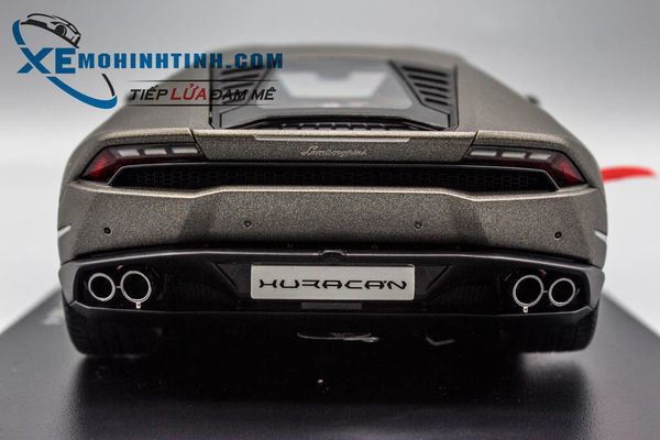 XE MÔ HÌNH LAMBORGHINI HURACAN 1:18 AUTOART (XÁM)