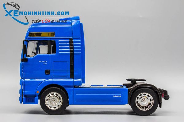 XE MÔ HÌNH MAN TG510A TRACTOR 1:32 WELLY (XANH DƯƠNG)