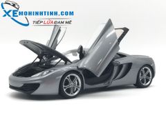 XE MÔ HÌNH MC.LAREN MP4-12C (BẠC)