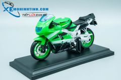 XE MÔ HÌNH KAWASAKI NINJA ZX-9R 1:18 MAISTO (XANH LÁ)