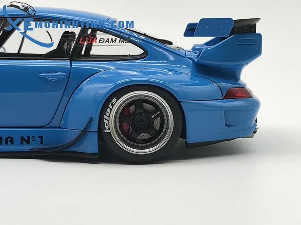 1/18 RWB 993 (BLUE/GUN GREY WHEELS)