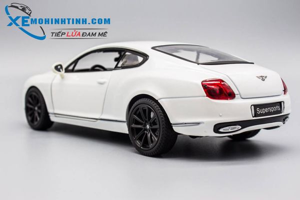 XE MÔ HÌNH BENTLEY CONTINENTAL 1:24 MZ (TRẮNG)