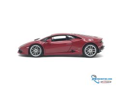 XE MÔ HÌNH LAMBORGHINI HURACAN 1:24 WELLY (ĐỎ)