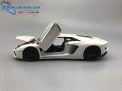 Xe Mô Hình Lamborghini Aventador Lp700 1:24 Welly (Trắng)