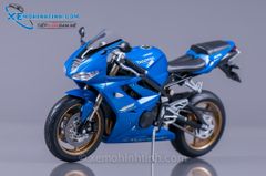 Xe Mô Hình Triumph Daytona 675 1:10 Welly (Xanh)