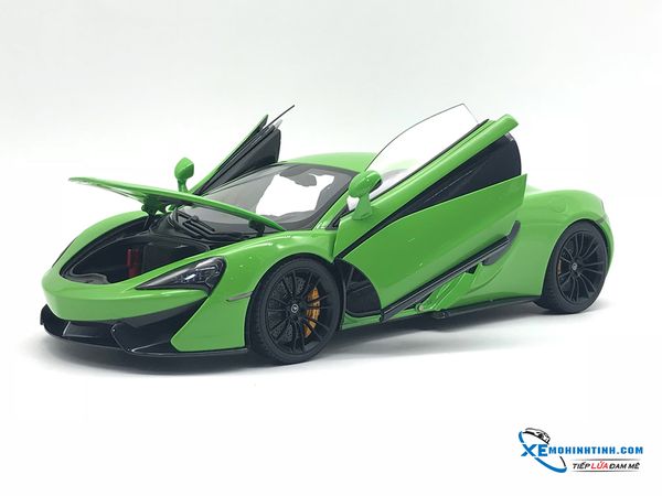 76042 MH 1:18 McLAREN 570S (MANTIS GREEN/BLACK WHEELS)