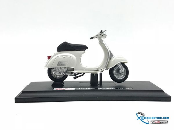 Vespa 50 Special (1969) 1:18 Maisto Trắng