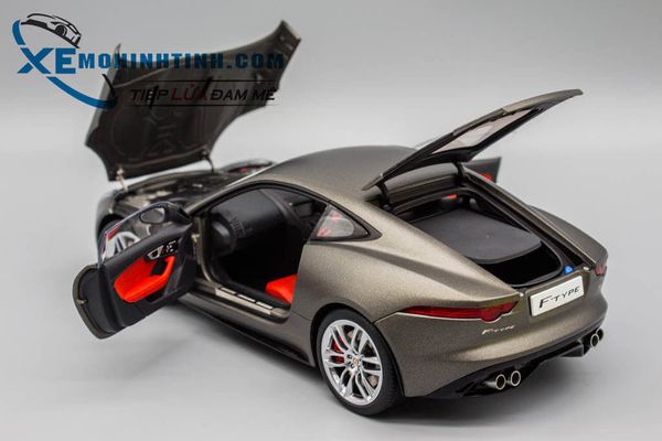 XE MÔ HÌNH JAGUAR F TYPE 2015 R COUPE 1:18 AUTOART (XÁM)