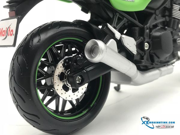 Xe Mô Hình Kawasaki Z900RS Cafe 1:12 Maisto ( Xanh )