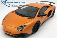 1/18 LAMBORGHINI AVENTADOR LP750-4 SV (ARANCIO ATLAS/ METALLIC ORANGE)