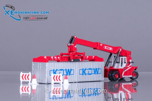 XE MÔ HÌNH CÔNG TRÌNH XE NÂNG CONTAINER 1:50 KDW