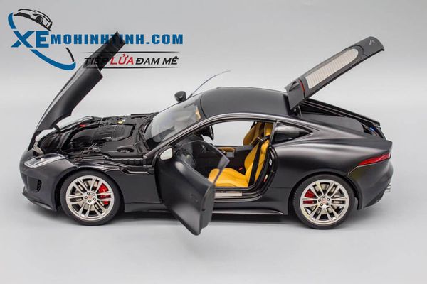 XE MÔ HÌNH JAGUAR F TYPE 2015 R COUPE 1:18 AUTOART (ĐEN)