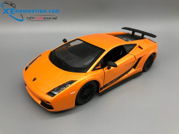 Xe Mô Hình Lamborghini Gallardo Superleggera 1:24 Bburago (Cam)