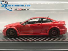 XE MÔ HÌNH MERCEDES-BENZ C63 AMG COUPE BLACK SERIES 1:43 FRONTIART (ĐỎ)