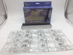 Bánh Xe Wheels And Rims Spinning  WHEELS 1:18 (Đen)