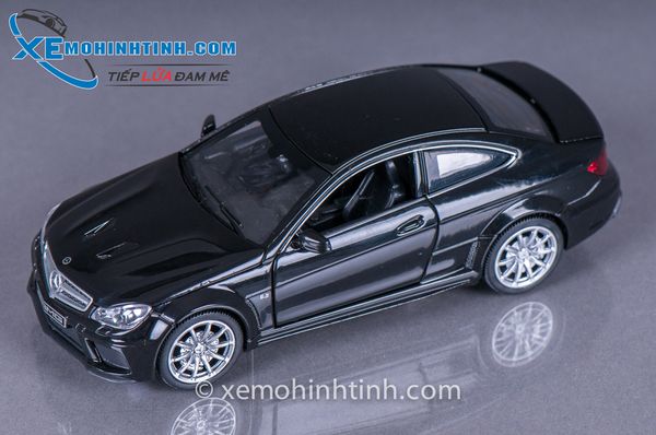 Xe Mô Hình Mercedes-Benz C63 Amg 1:32 Double Horses (Đen)