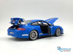 Porsche 911 Gt3RS 1:18 Bburago ( Xanh dương )