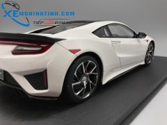 XE MÔ HÌNH HONDA NSX 1:18 TOPSPEED (TRẮNG)