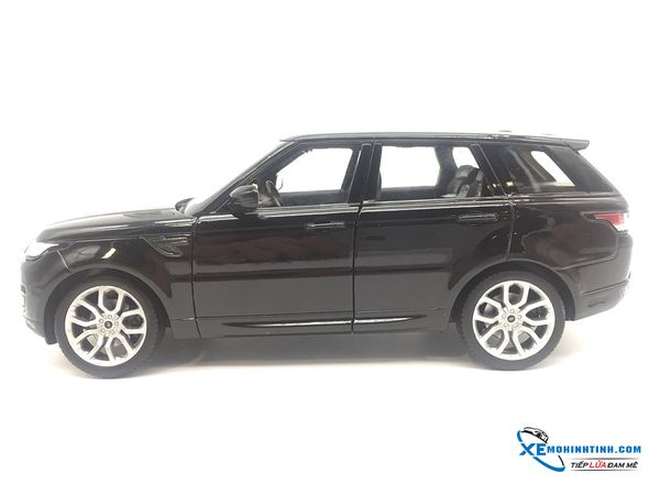 XE MÔ HÌNH RANGE ROVER SPORT 2014 1:24 WELLY (ĐEN)