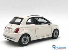 18-22106 MH BBURAGO FIAT 500 NUOVA WEISS COUPE 1:24 (TRẮNG)