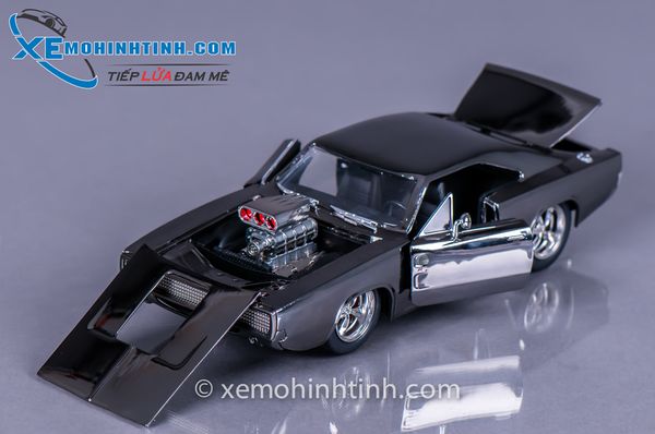 Xe Mô Hình Dodge Charge Rt 1:24 Jada Toys (Chrome)