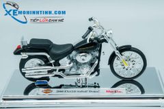 XE MÔ HÌNH HARLEY DAVIDSON 2000 FXSTD Softail Deuce 1:18 MAISTO (ĐEN)