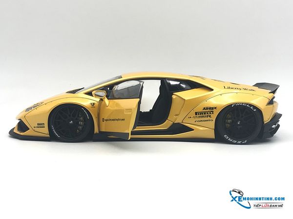 1/18 LIBERTY WALK LB-WORKS LAMBORGHINI HURACAN (METALLIC YELLOW)