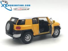 HỘP XE MÔ HÌNH Toyota FJ Cruiser WELLY 1:36 (Vàng)