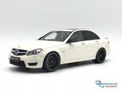 MH GTSPIRIT 1:18 MERCEDES-BENZ C 63 AMG SEDAN (W204) (TRẮNG)