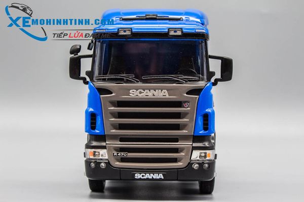 Xe Mô Hình Scania R470 1:32 Welly (Xanh Dương)