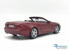 Mercedes-Benz SL 550 1:18 Maisto Đỏ Đô