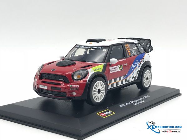 20-41042 MH BBURAGO MINI JOHN COOPER WORKS WRC #37 1:32