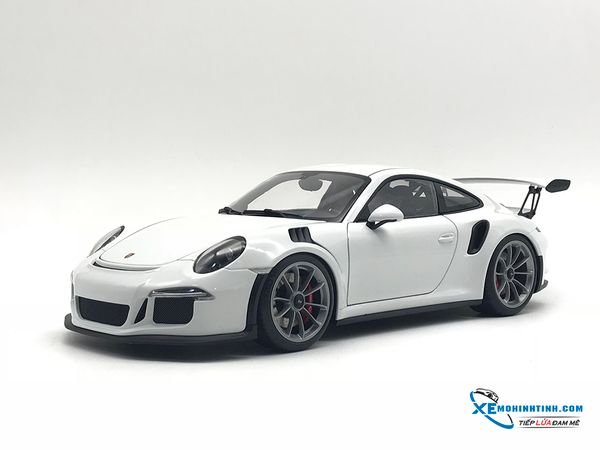 78166 MH 1:18 PORSCHE 911(991) GT3 RS (WHITE/DARK GREY WHEELS)