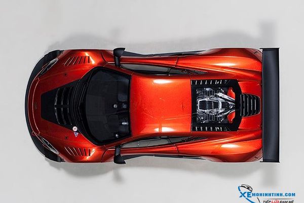 XE MÔ HÌNH McLAREN 650S GT3 (VOLCANO ORANGE/ BLACK ACCENTS) 1/18 AUTOART