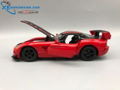 Xe Mô Hình Dodge Viper Srt10 Acr 1:24 Bburago (Đỏ Đen)