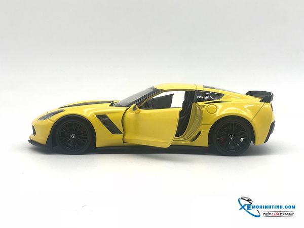 Chevrolet Corvette Z06 2017 1:24 Welly ( Vàng )