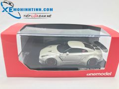 Nissan GTR R35 Liberty Walk 1:43 Onemodel (Trắng)