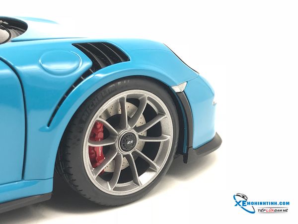 1/18 PORSCHE 911(991) GT3 RS (MIAMI BLUE/DARK GREY WHEELS)