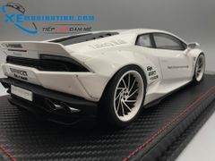 XE MÔ HÌNH LAMBORGHINI HURACAN LIBERTY WALK 1:18 GSMODEL (TRẮNG)