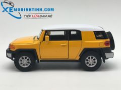 HỘP XE MÔ HÌNH Toyota FJ Cruiser WELLY 1:36 (Vàng)