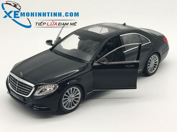 Xe Mô Hình Mercedes-Benz S500 1:24 Welly (Đen)