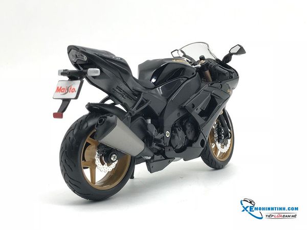 Xe Mô Hình Kawasaki Ninja ZX - 10R 1:12 Maisto ( Đen )