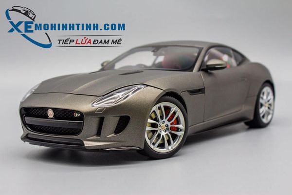 XE MÔ HÌNH JAGUAR F TYPE 2015 R COUPE 1:18 AUTOART (XÁM)