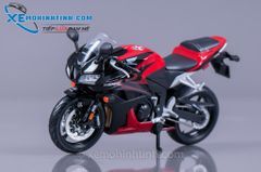 XE MÔ HÌNH HONDA CBR600RR 1:12 MAISTO (ĐỎ ĐEN)