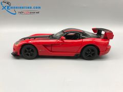 Xe Mô Hình Dodge Viper Srt10 Acr 1:24 Bburago (Đỏ Đen)